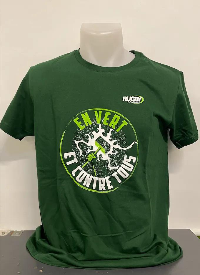 T-shirt 'En vert et contre tous' (S)